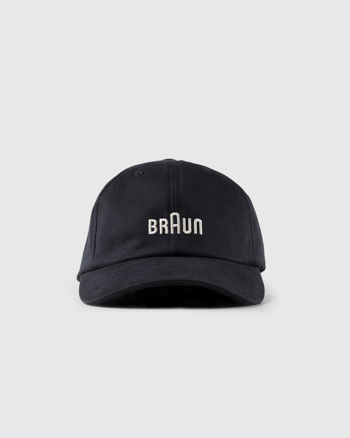 BRAUN x Highsnobiety – Logo Cap Black - Hats - Black - Image 3