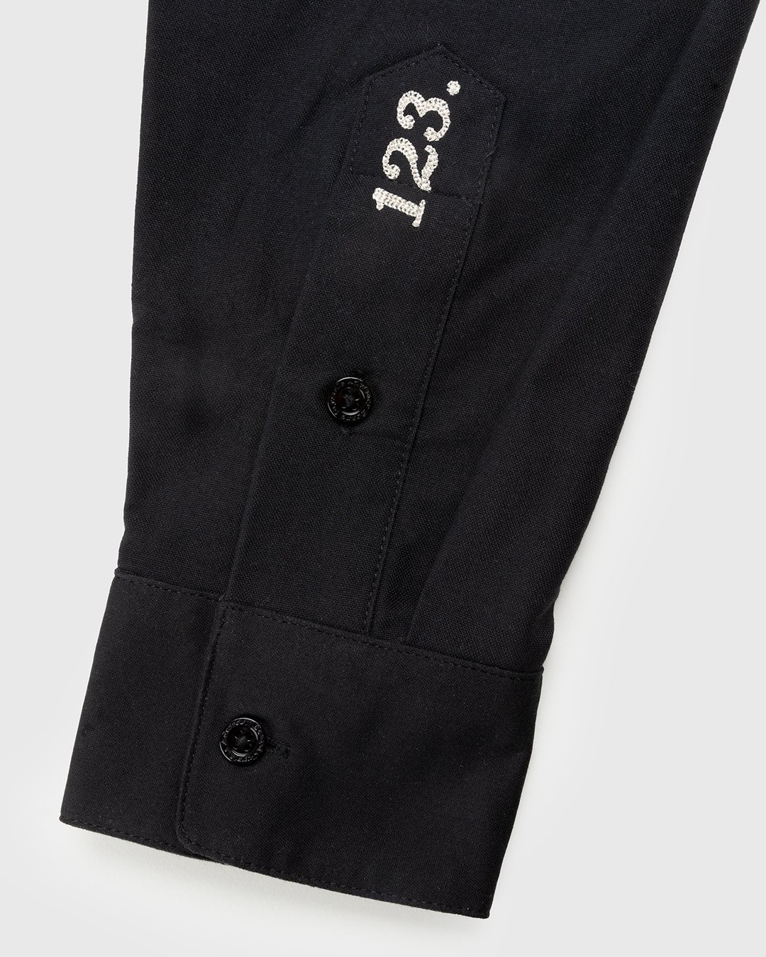 Abc. – Oxford Woven Shirt Anthracite - Shirts - Black - Image 6