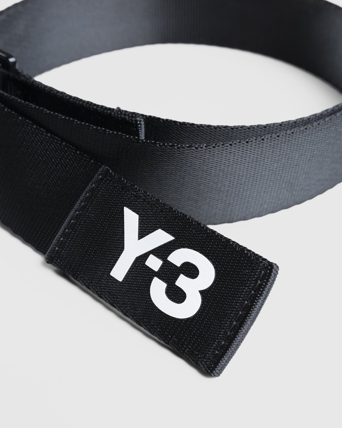 Y3 outlet logo belt
