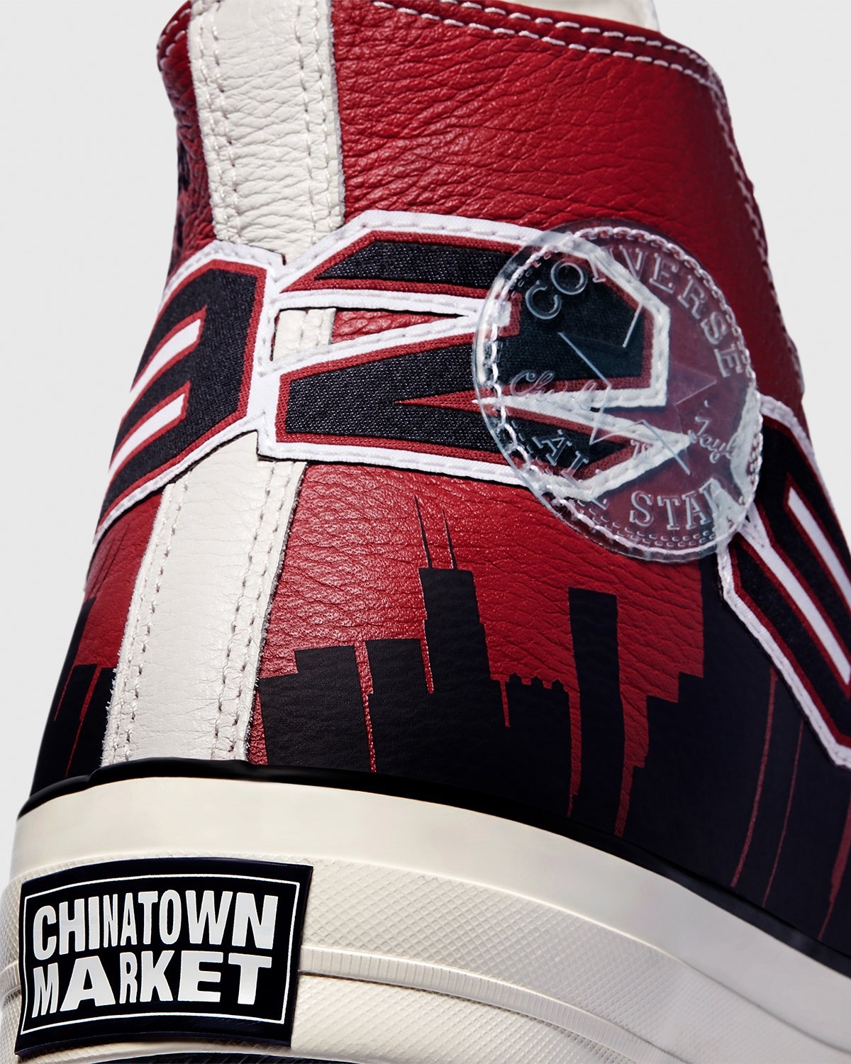 Converse x Jeff Hamilton – Chuck 70 High Garnet/Black - Sneakers - Multi - Image 4