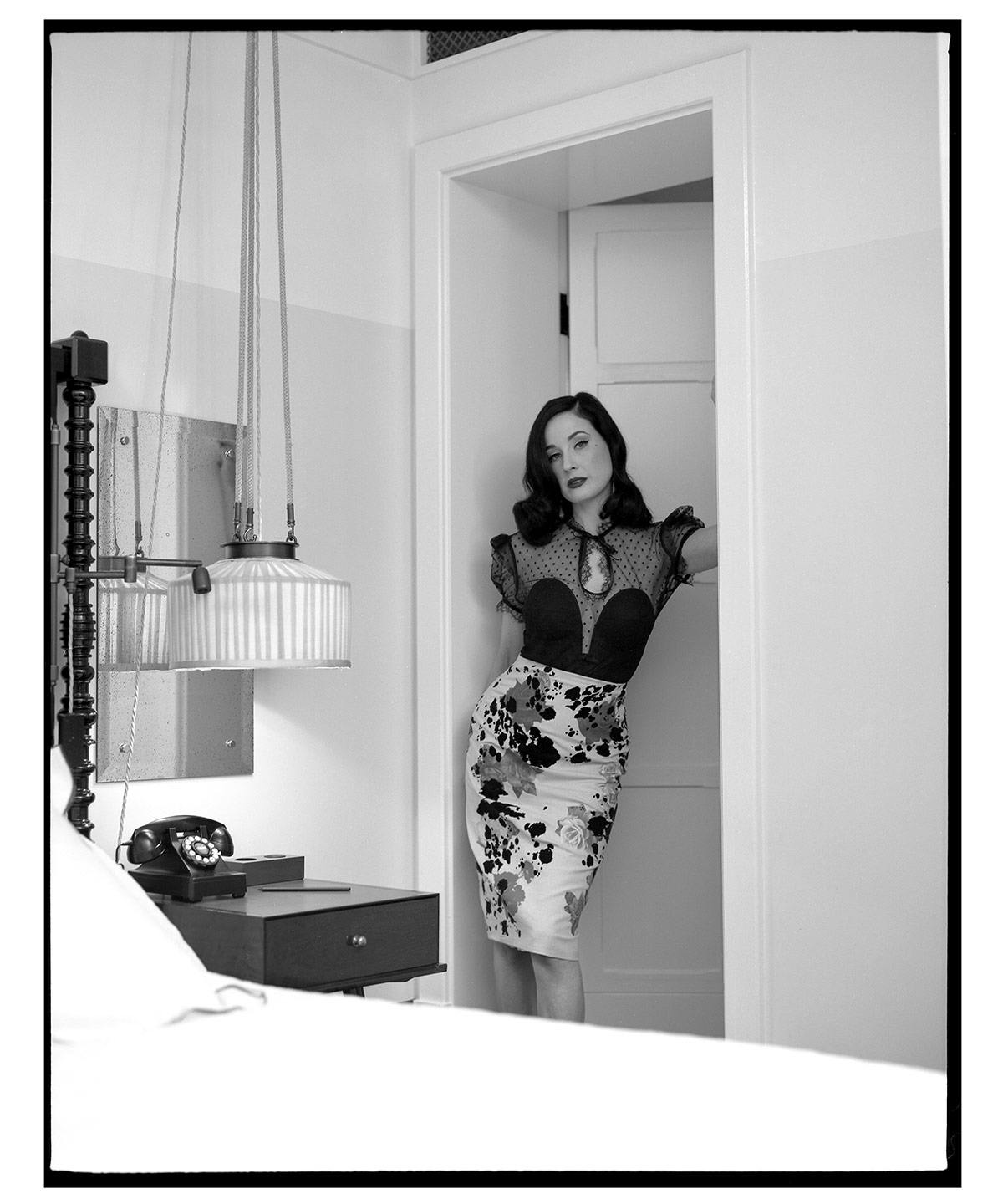 dita von teese house los angeles