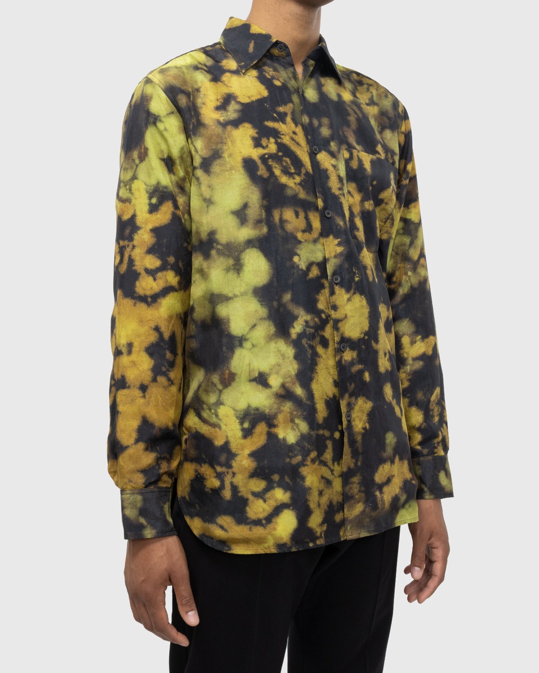 Dries van Noten – Canno Shirt Yellow - Shirts - Yellow - Image 3