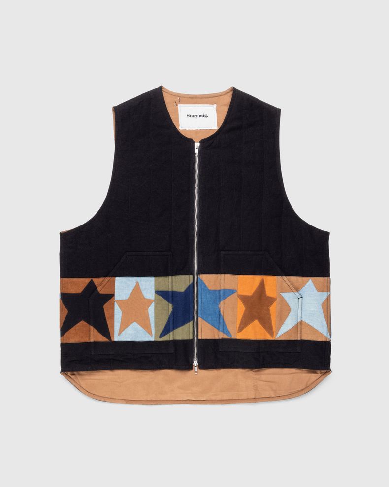 Saturn Vest Iron Star Scraps Patchwork