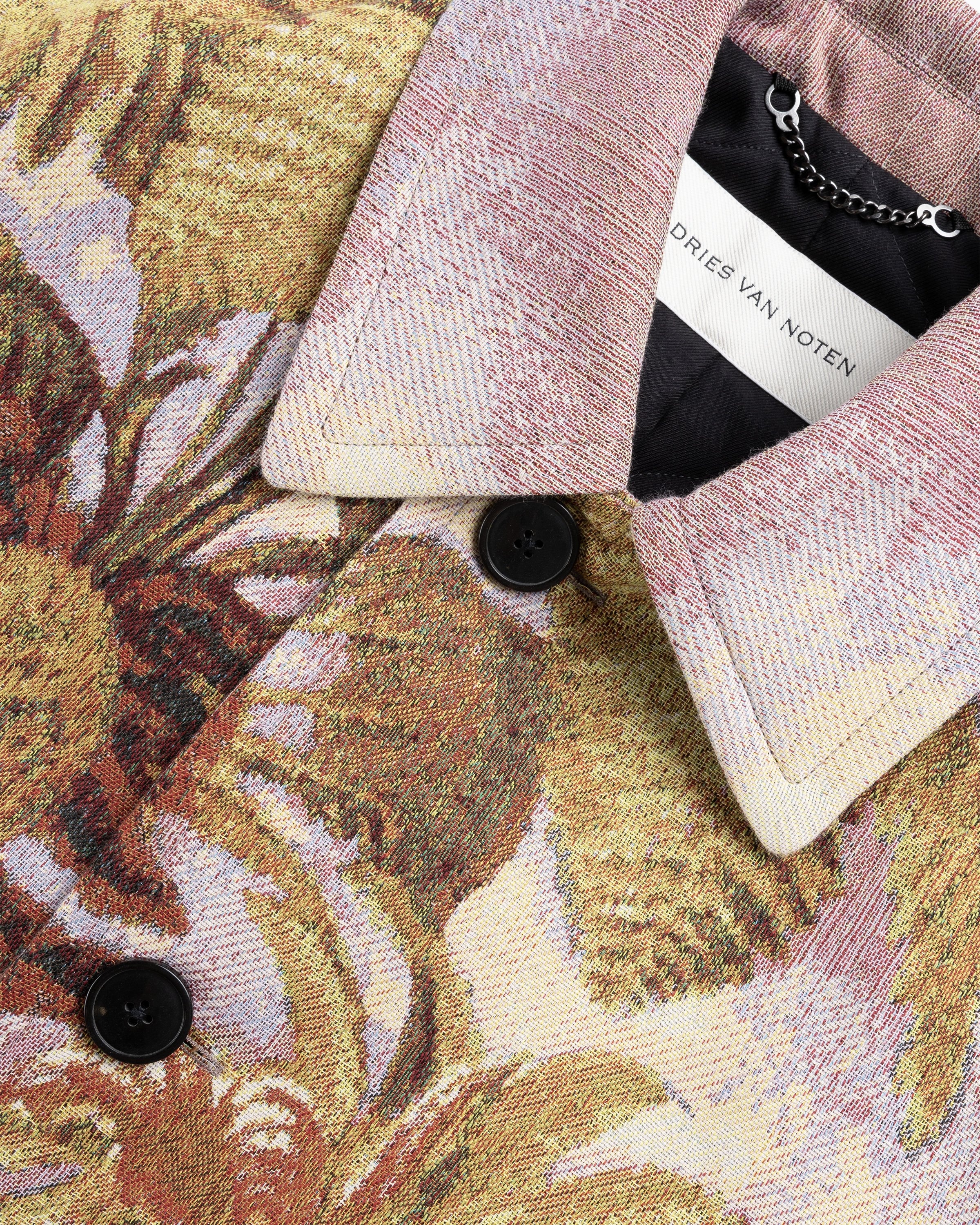 Dries van Noten – Ronnor Coat Pink - Outerwear - Pink - Image 5