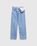 Evergreen Asymmetric Waist Jeans Evergreen Ice Blue