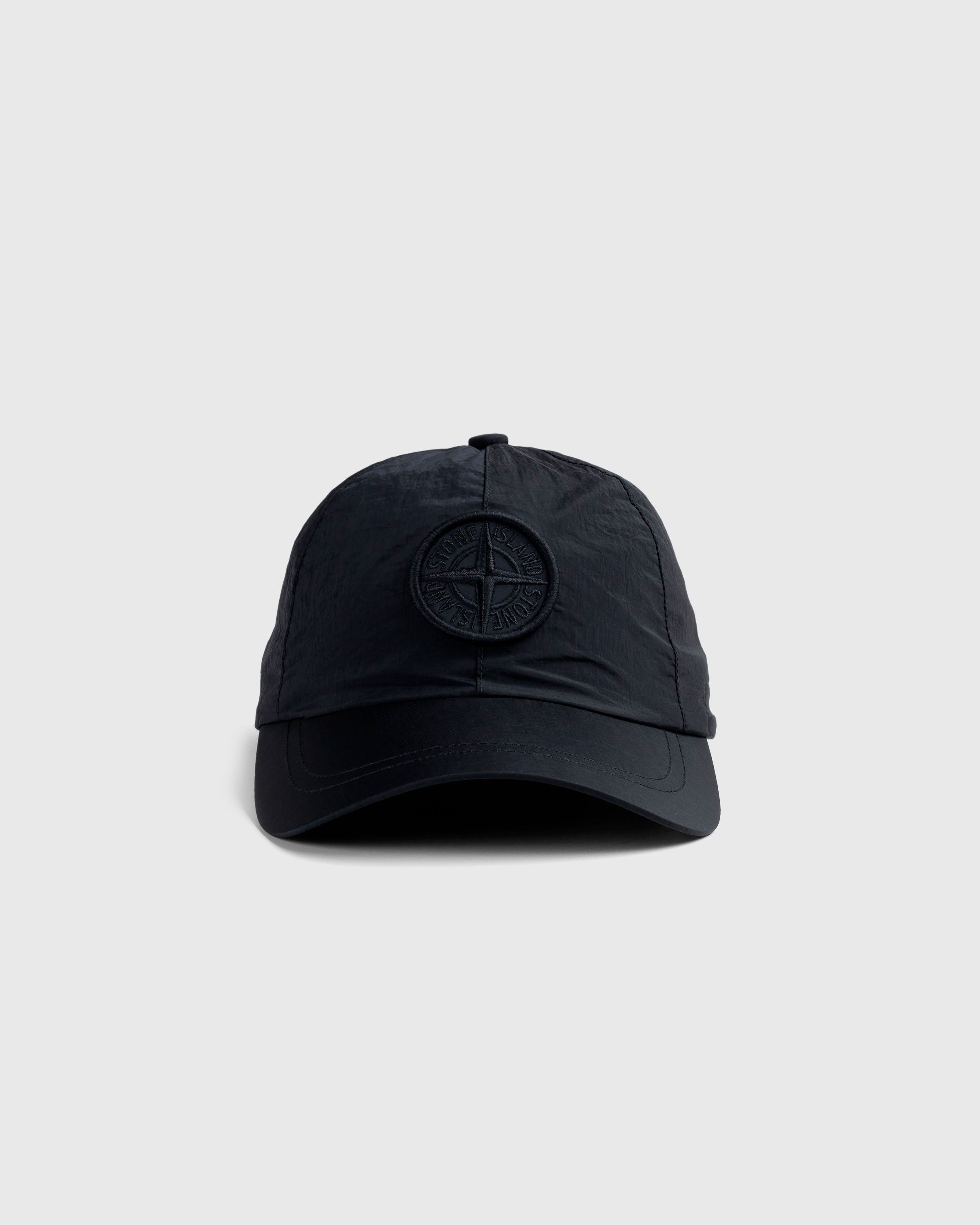 Stone Island – Six Panel Cap Black - Hats - Black - Image 2