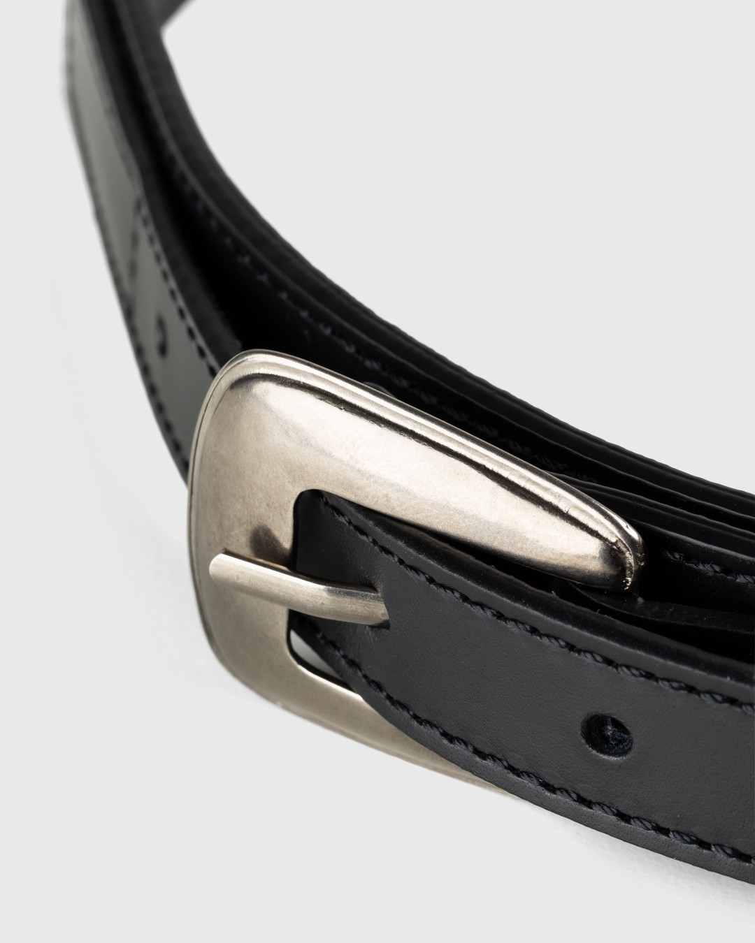 Lemaire – Minimal Western Belt Black - Belts - Black - Image 2