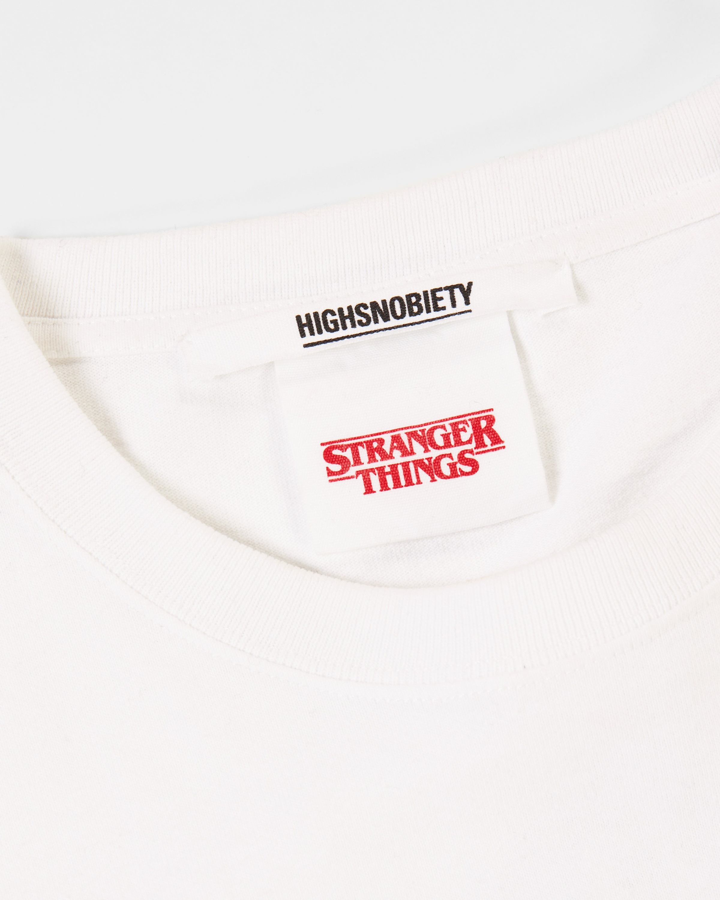 Highsnobiety – Stranger Things Episodes Long Sleeve White ...