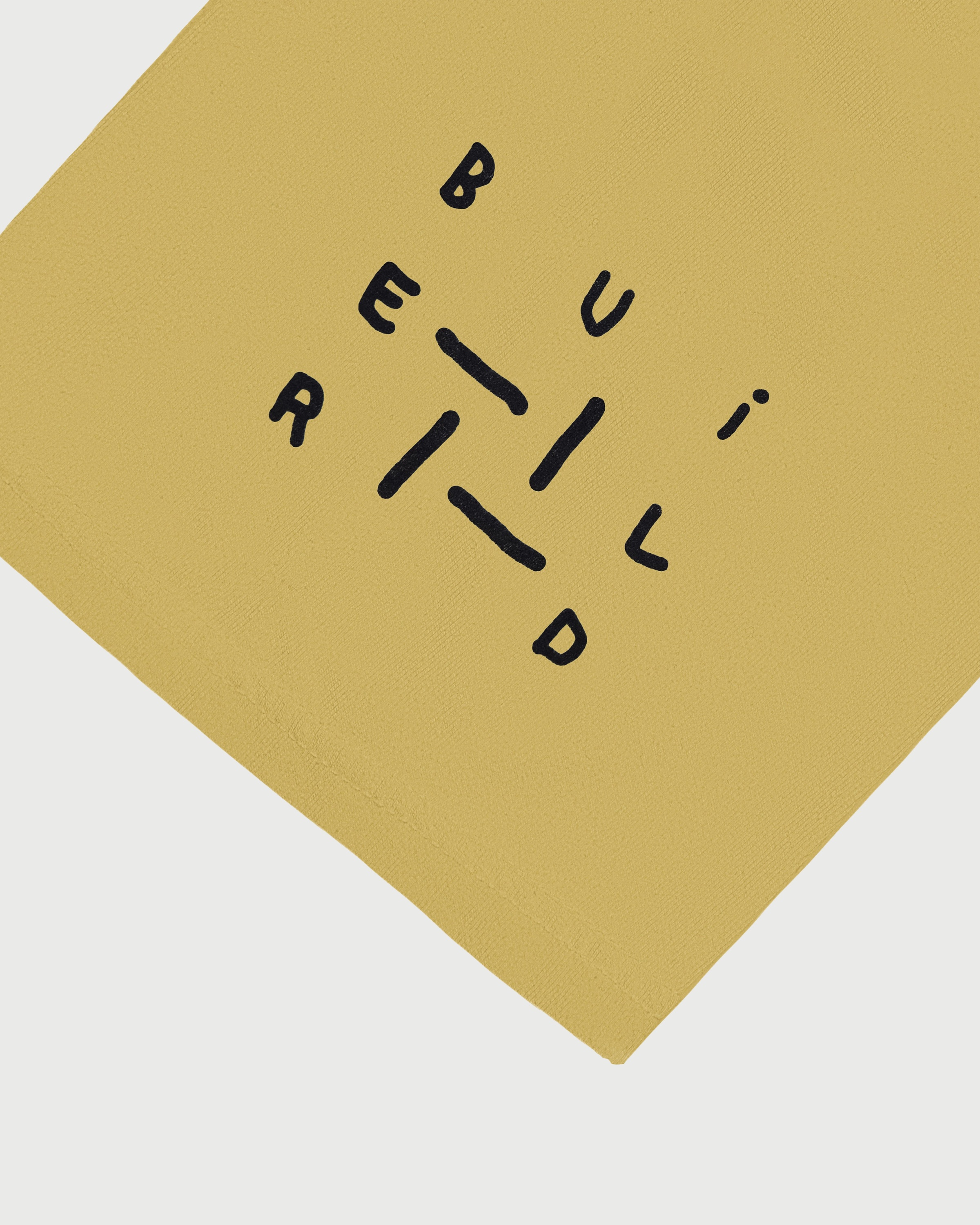 Infinite Archives – Tom Sachs Break The Cycle T-Shirt Mustard - T-shirts - Yellow - Image 3
