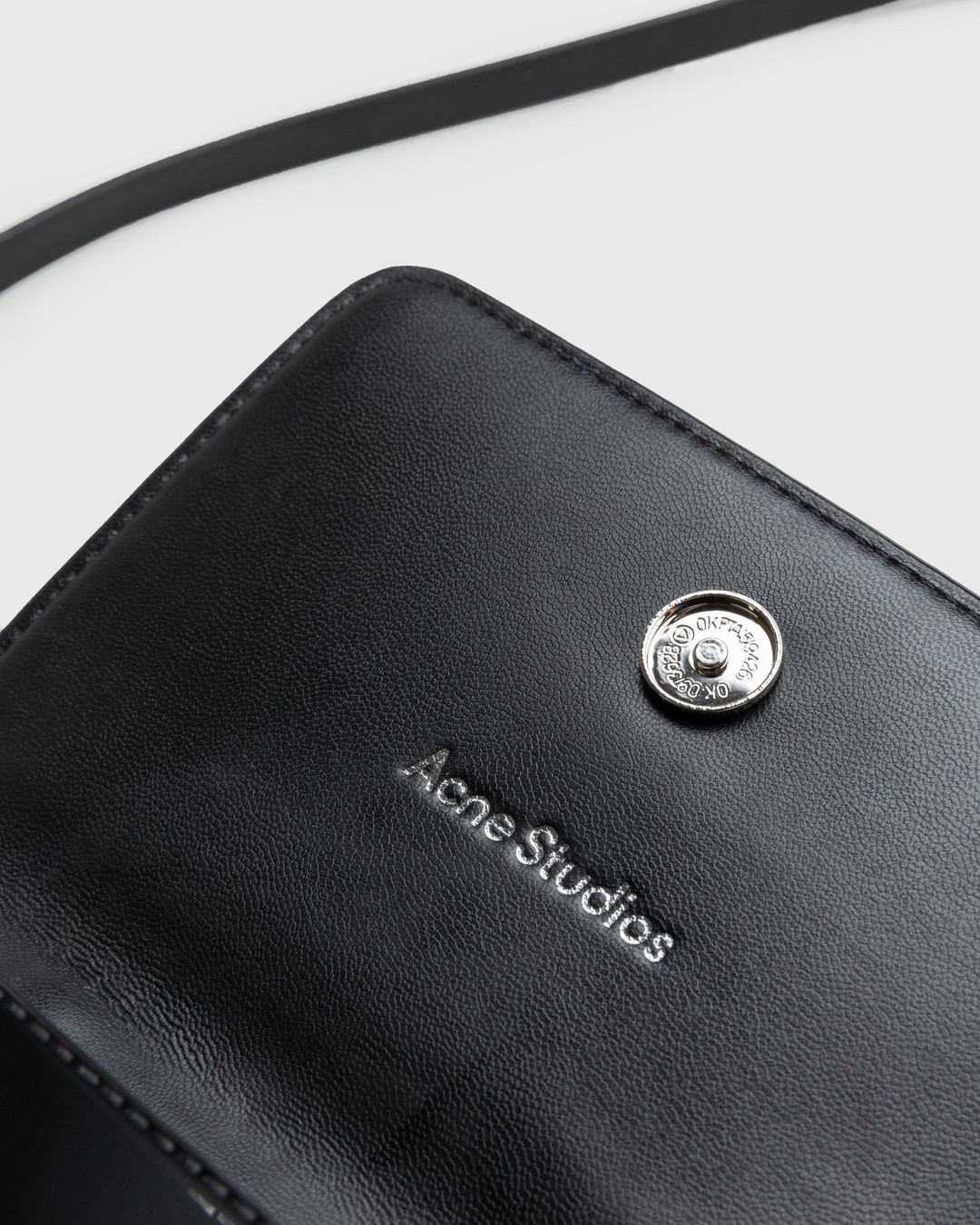 Acne Studios – Mini Crossbody Face Bag Black - Bags - Black - Image 6
