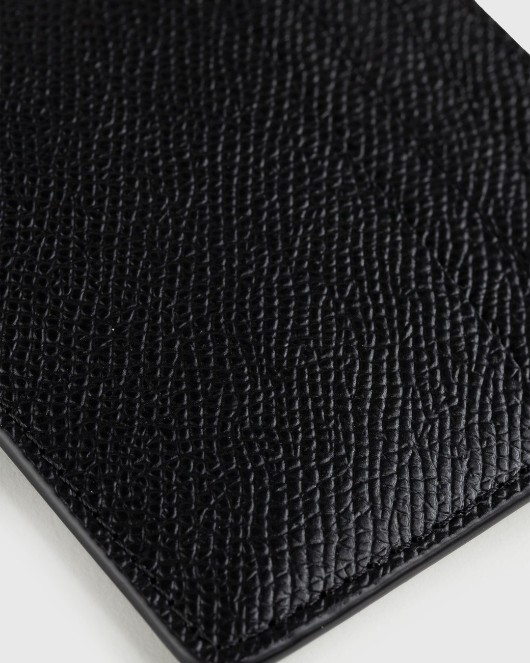 Maison Margiela – Leather Cardholder Black - Wallets - Black - Image 4