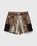Phipps – Action Shorts Printed Canvas Leopard - Shorts - Brown - Image 1