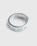 Maison Margiela – Logo Ring Silver - Rings - Silver - Image 2