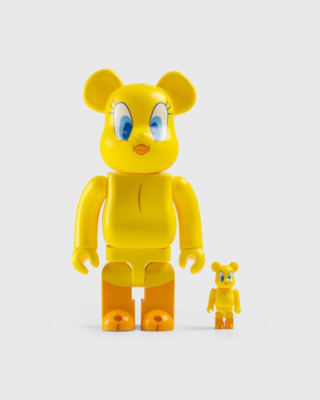 Medicom – Be@rbrick Tweety 100% and 400% Set Yellow - Toys - Yellow - Image 1