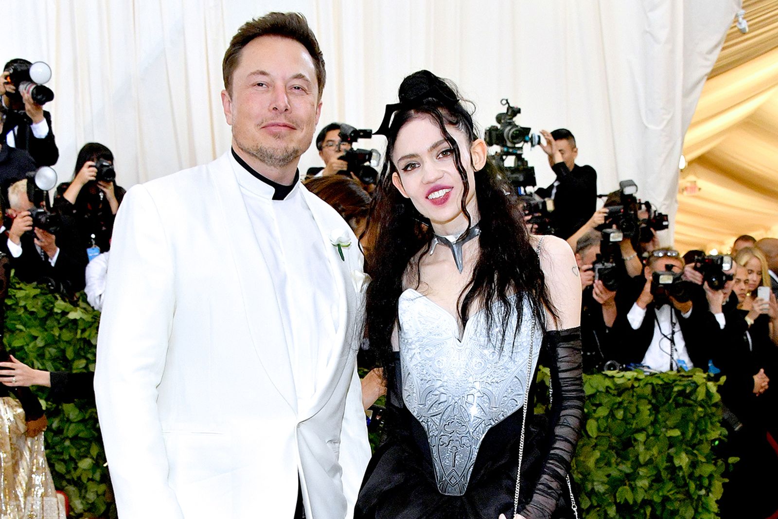 Grimes Elon Musk Met Gala