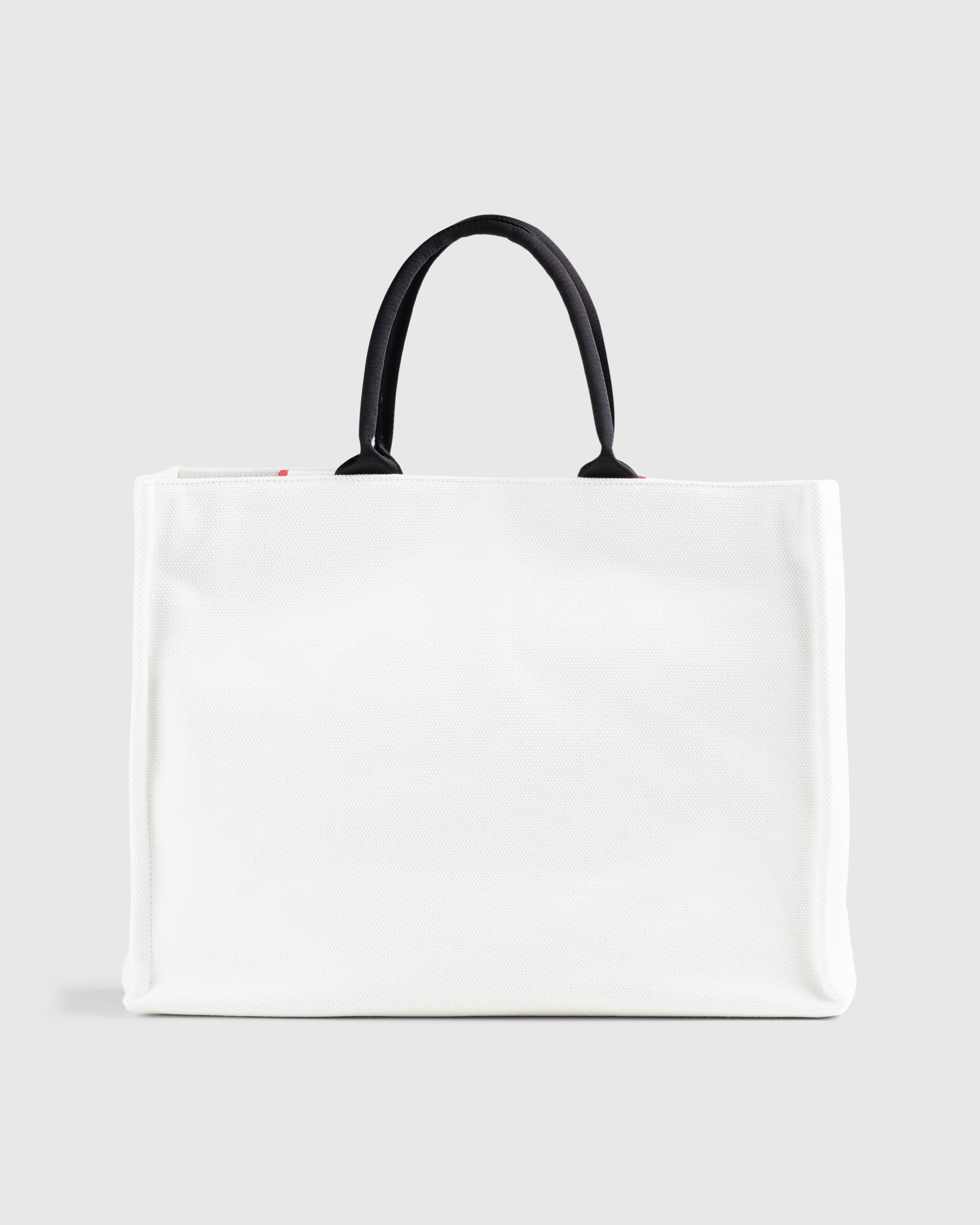 Marni x No Vacancy Inn – Bey Tote Bag Shell/Black - Bags - White - Image 2