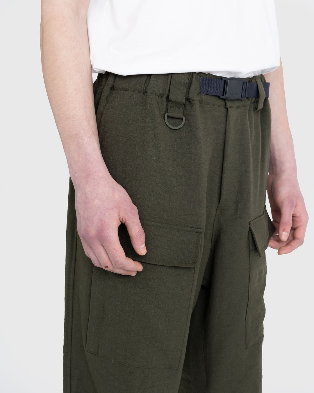 Y-3 – CL SL Cargo Pants - Pants - Green - Image 5