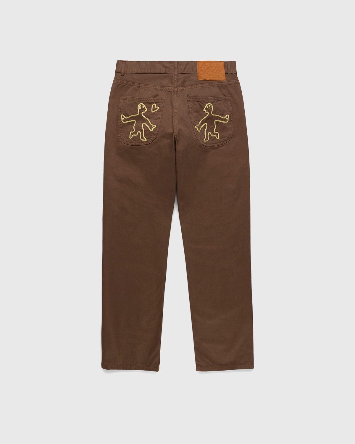 Carne Bollente – The Back Bump Trouser Brown - Pants - Brown - Image 2