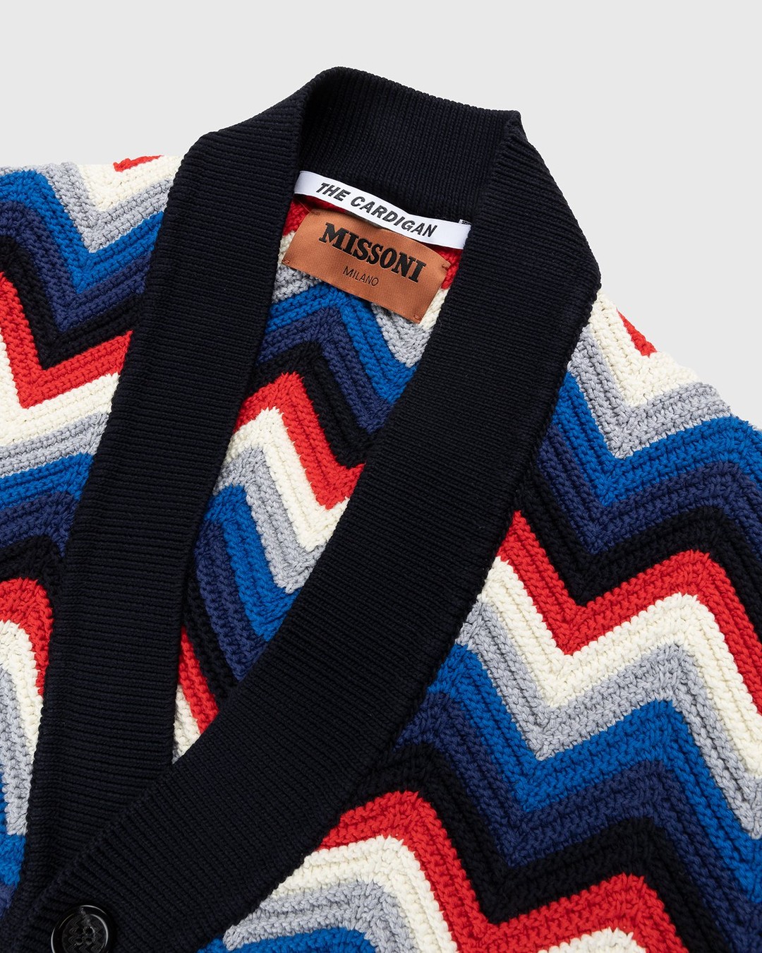 Missoni – Wavy Cotton Cardigan Multi - Knitwear - Multi - Image 3