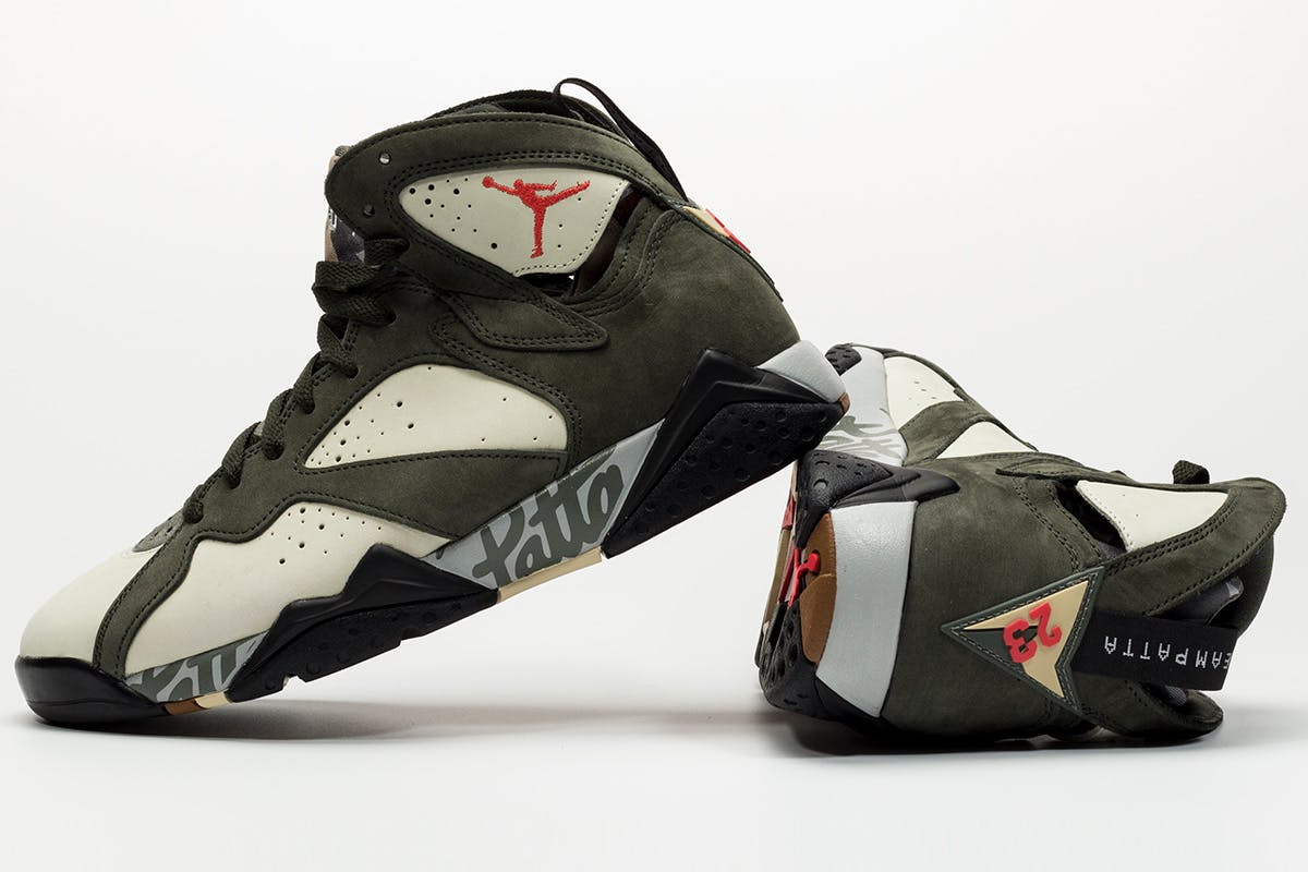 patta nike air jordan 7 alternate release date price