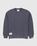 BAPE x Highsnobiety – Heavy Washed Crewneck Charcoal - Sweats - Grey - Image 1