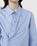 Martine Rose – Wrap Shirt Blue - Shirts - Blue - Image 5