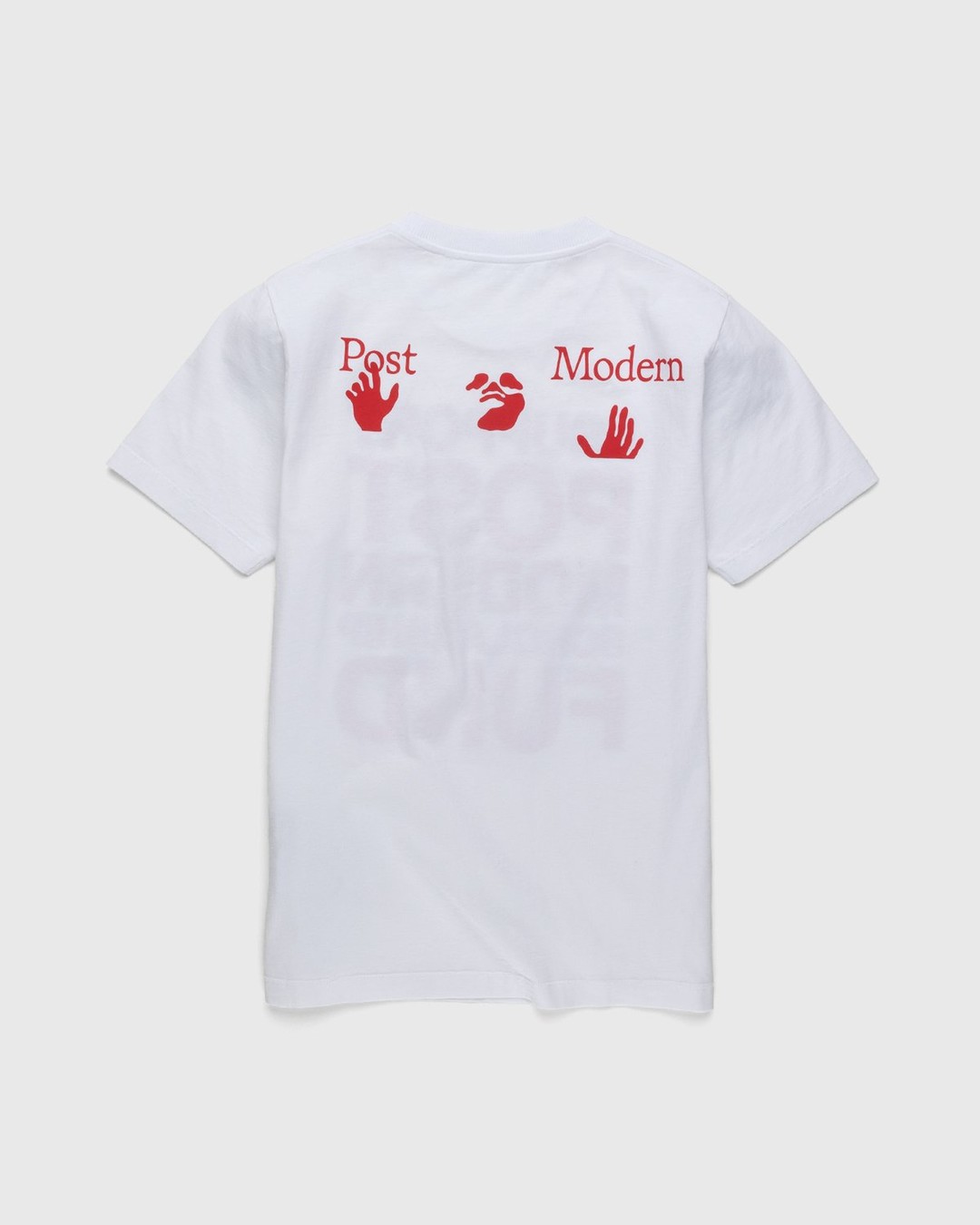 Off-White – Support Post-Modern Tee White/Red - T-shirts - White - Image 2