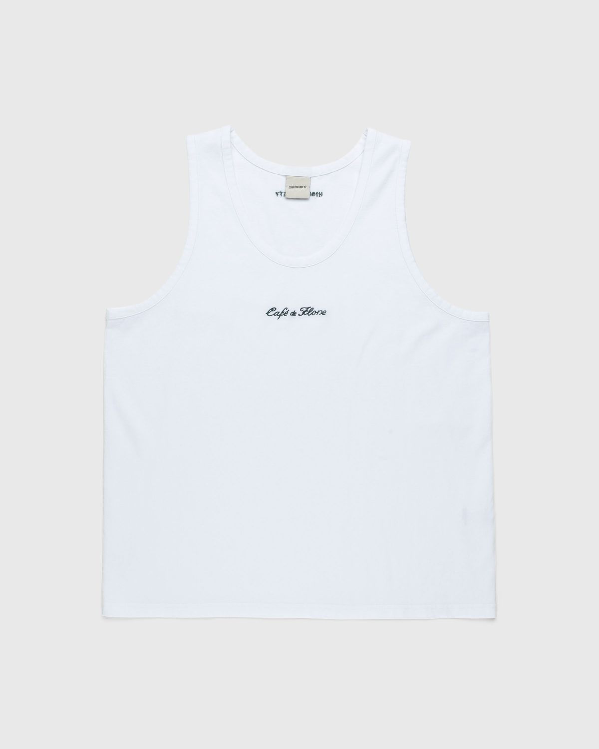 Café de Flore x Highsnobiety – Tank Top White - Tank Tops - White - Image 1
