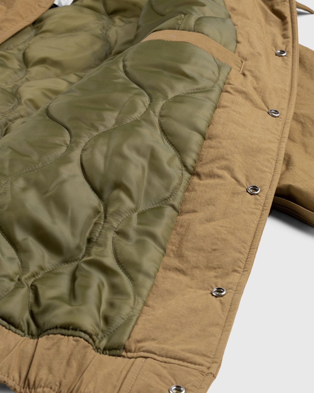 Highsnobiety HS05 – Reverse Piping Insulated Jacket Beige - Outerwear - Beige - Image 7