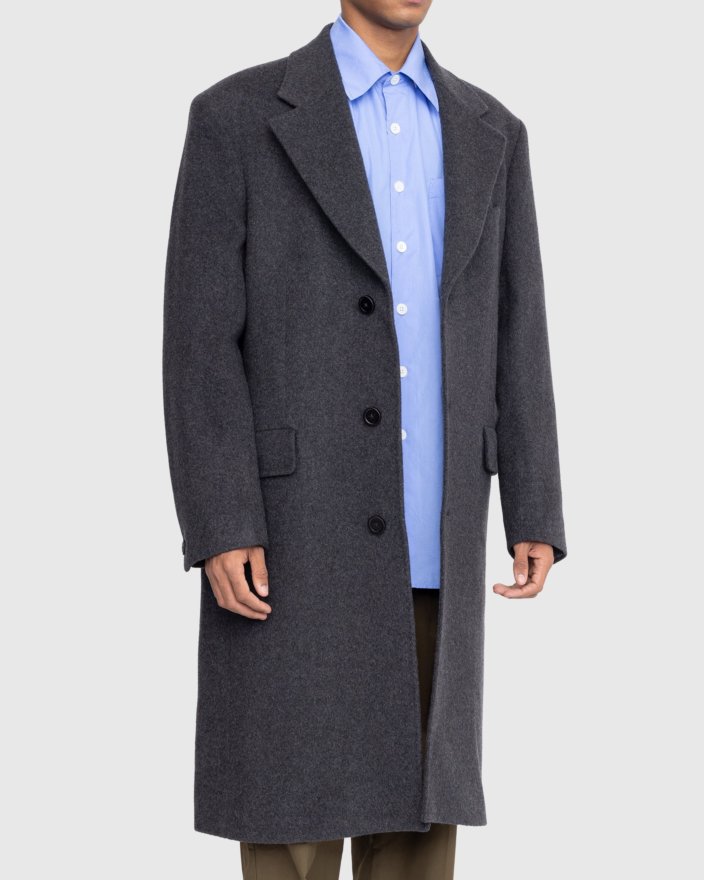 Our Legacy – Dolphin Coat Ash Grey - Outerwear - Grey - Image 5