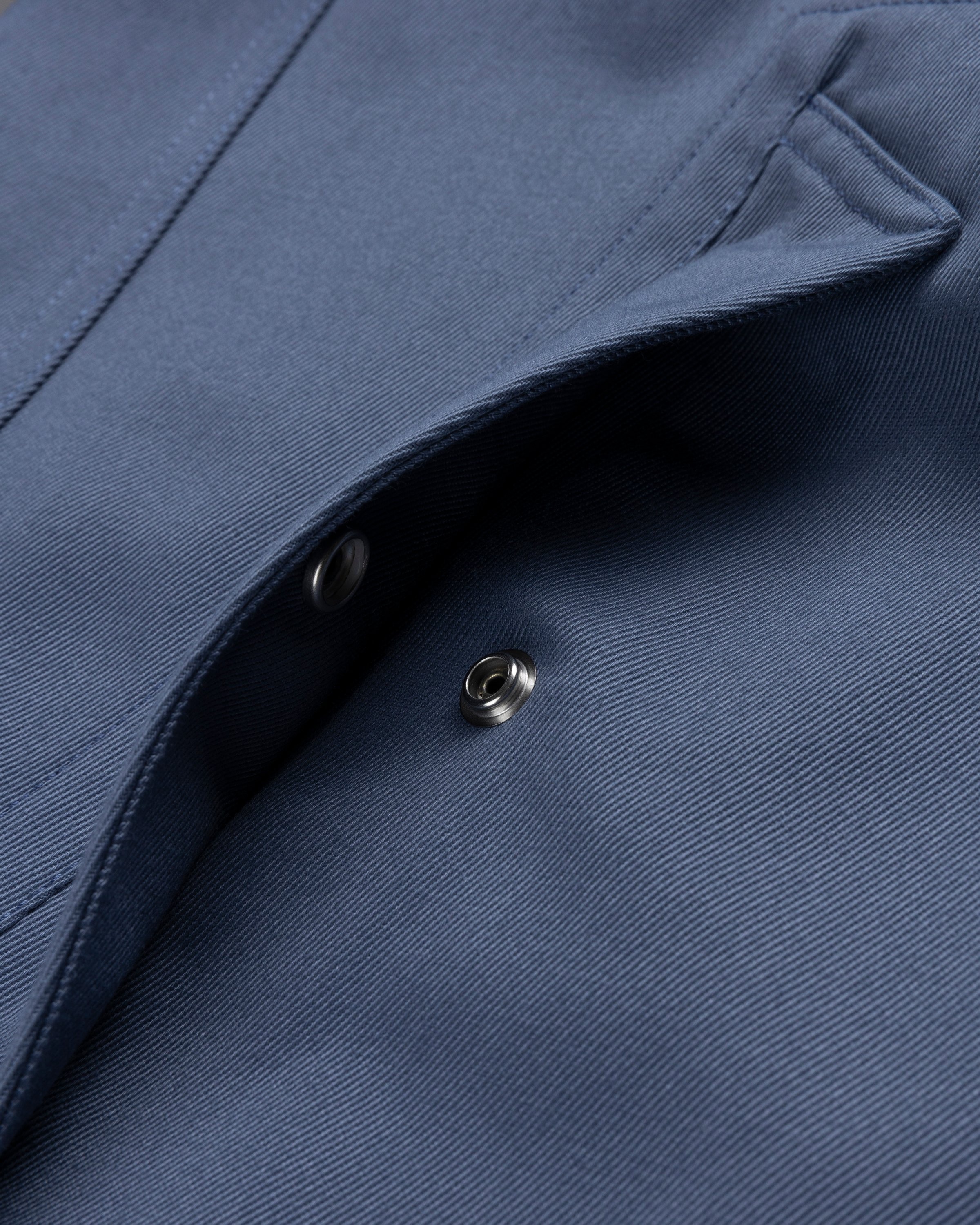Stone Island – 42528 Workwear R-Gabardine Blouson Mid Blue - Outerwear - Blue - Image 9