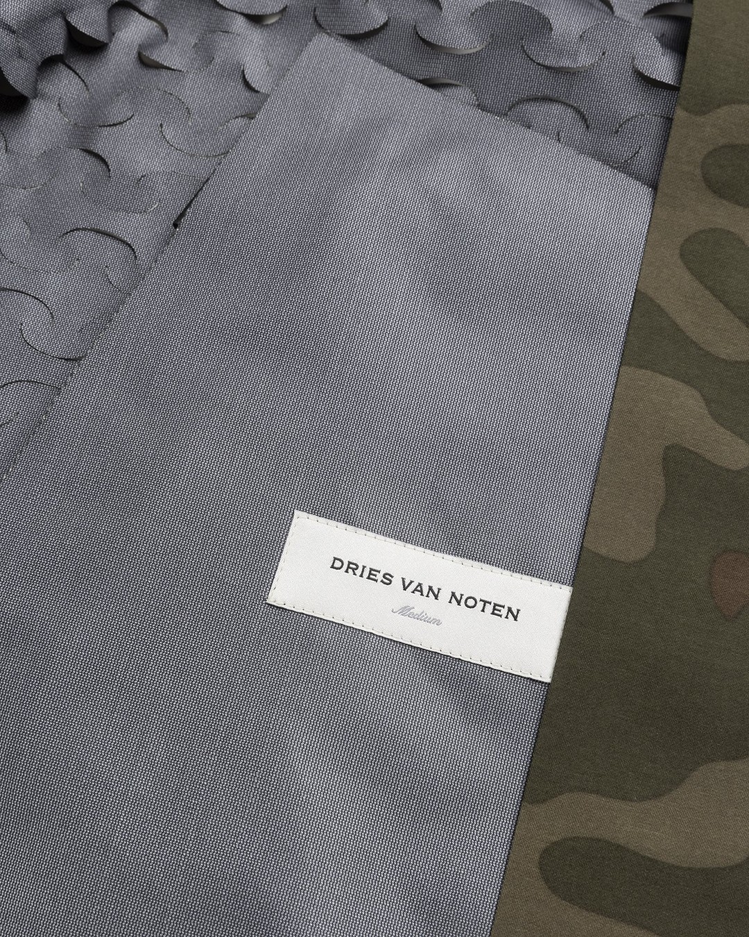 Dries van Noten – Voyde Laser Jacket Camouflage - Jackets - Brown - Image 7
