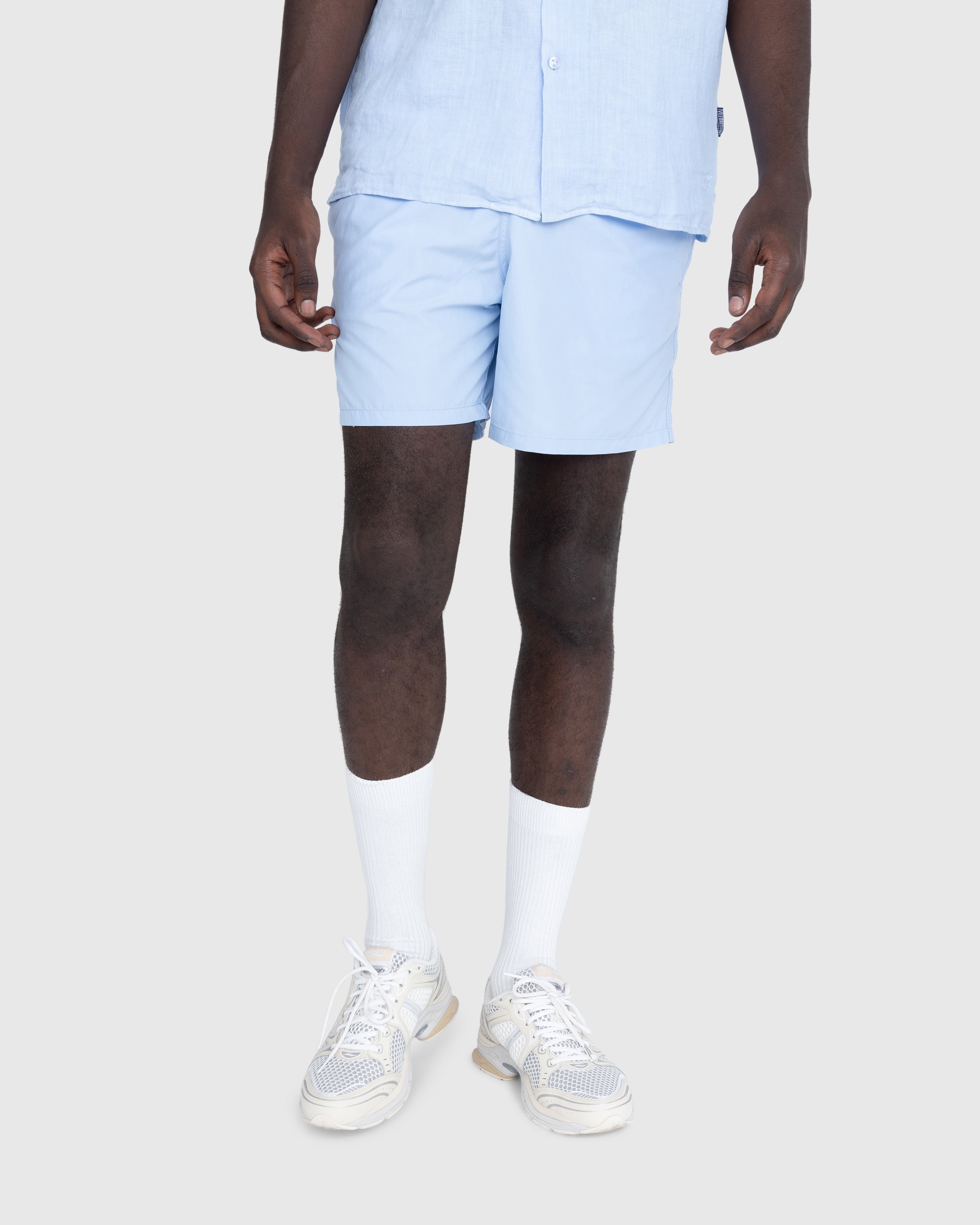 Vilebrequin x Highsnobiety – Solid Swim Chambray - Swimwear - Blue - Image 3