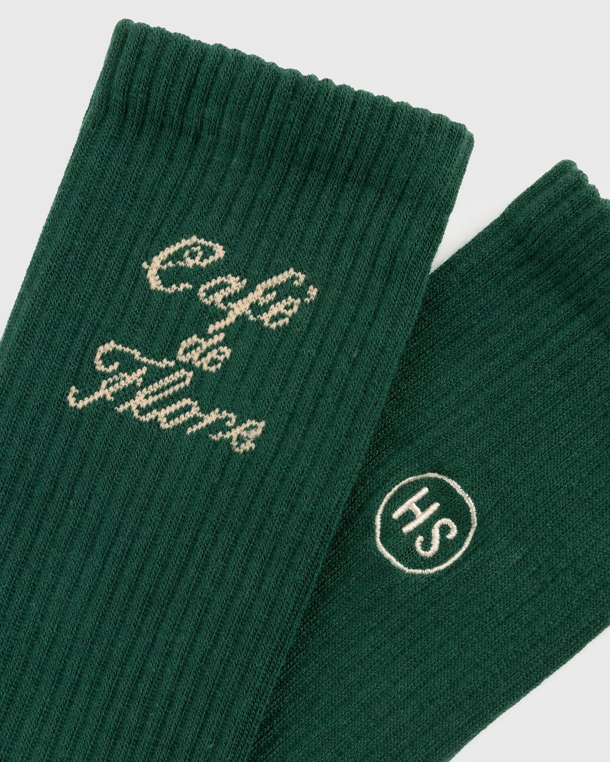 Café de Flore x Highsnobiety – Not In Paris 4 Socks Green - Socks - Green - Image 3