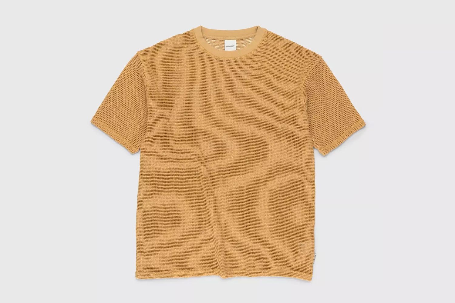 Knit Mesh Jersey T-Shirt