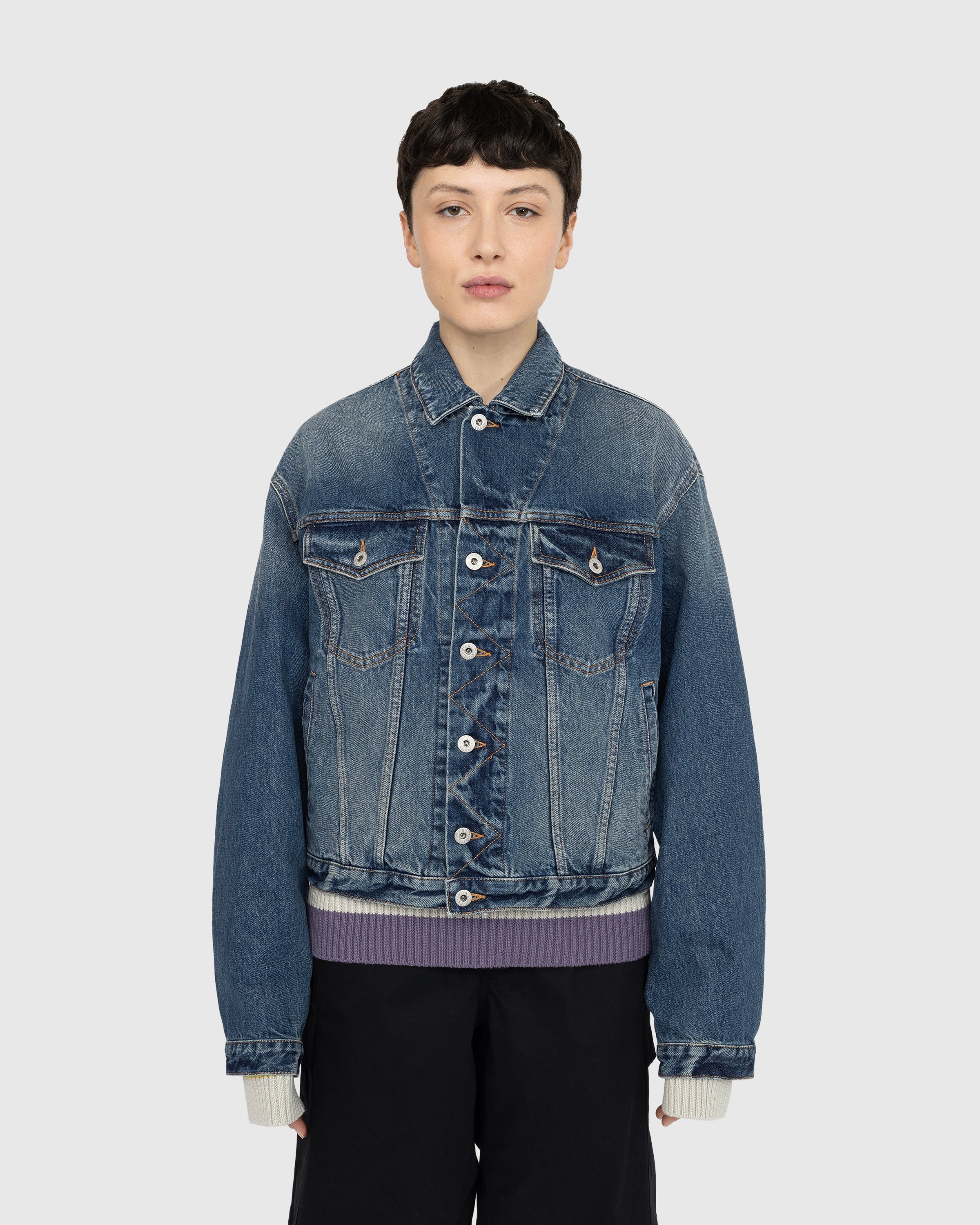 Kenzo – Denim Trucker Jacket - Outerwear - Blue - Image 2