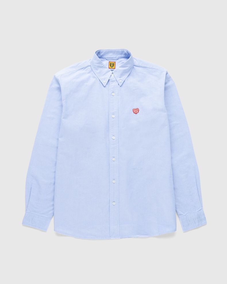 Oxford B.D Long-Sleeve Shirt Blue