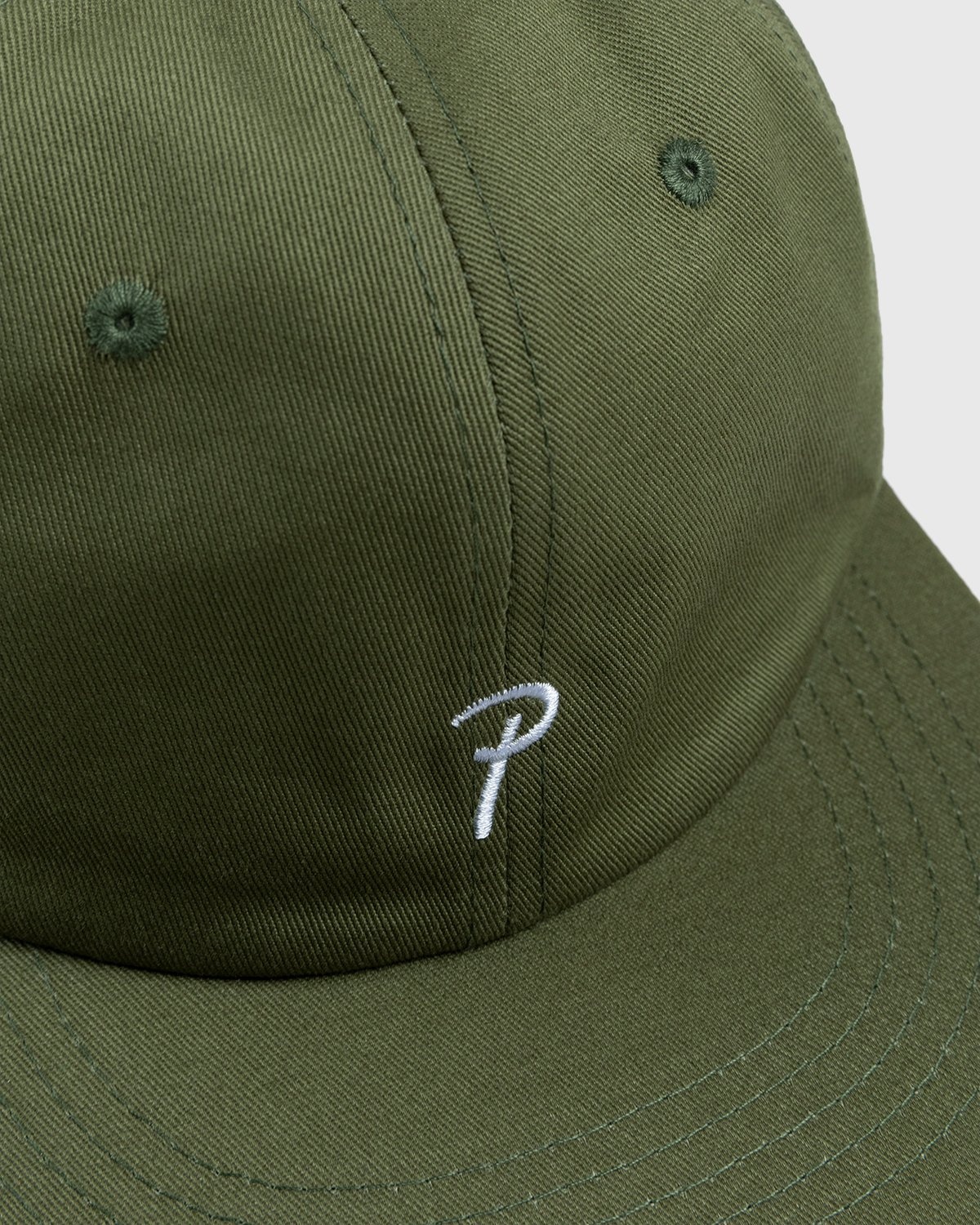 Patta – Script P Sports Cap Olivine - Hats - Green - Image 4