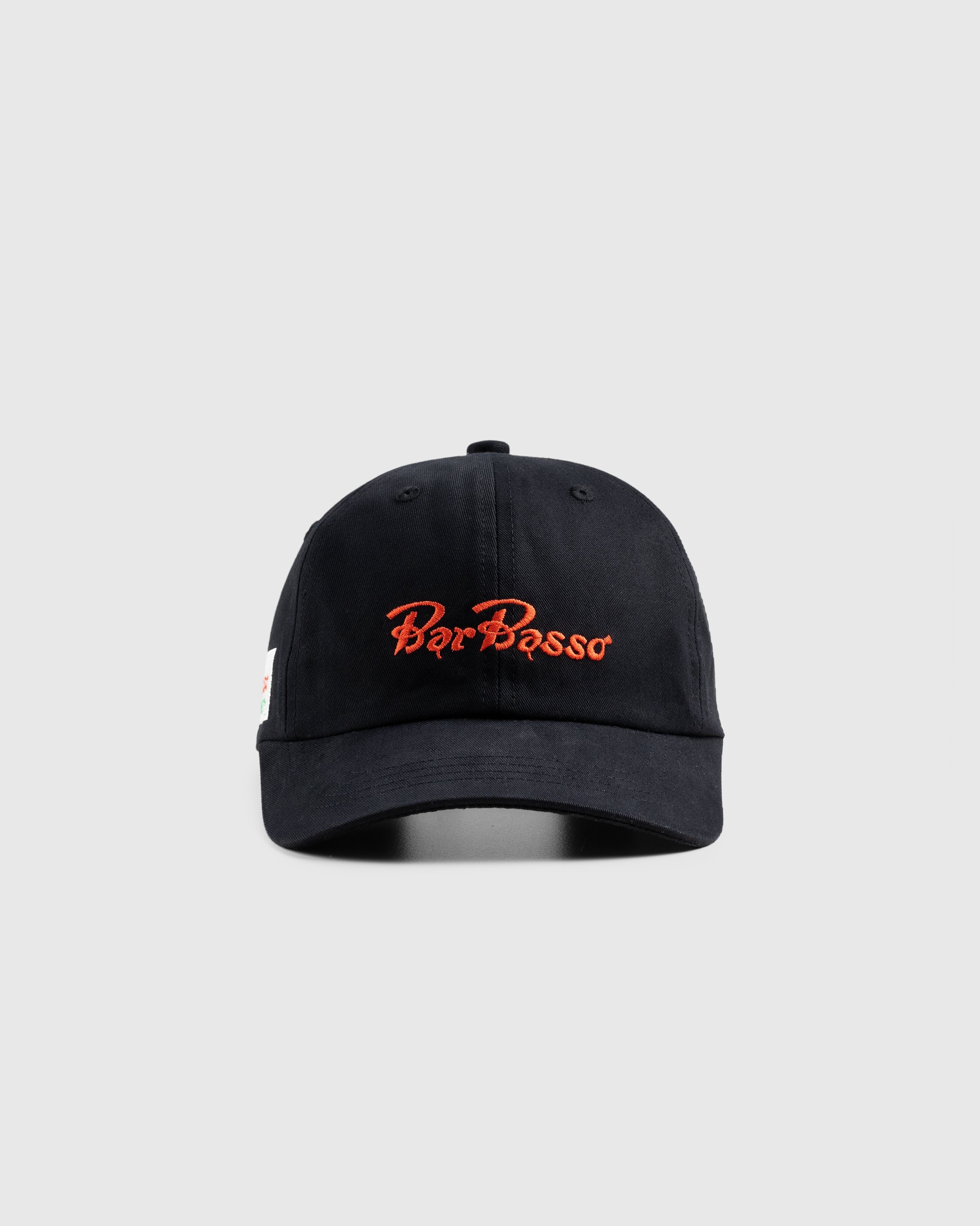 Bar Basso x Highsnobiety – Logo Cap Black - Hats - Black - Image 2