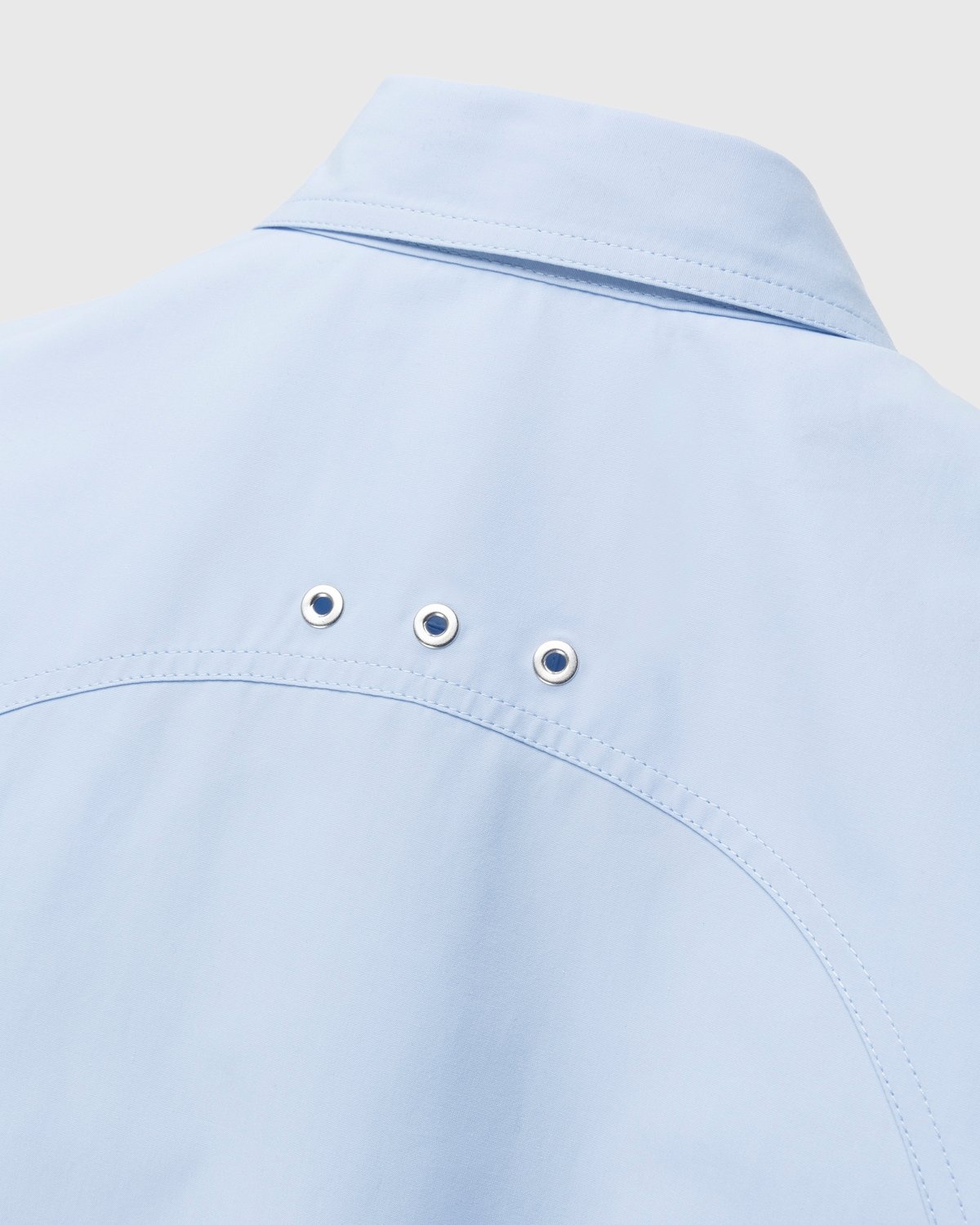 Jil Sander – Oversized Button-Down Shirt Light Pastel Blue - Longsleeve Shirts - Blue - Image 4