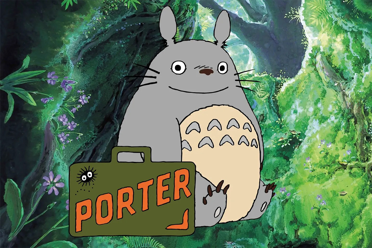my neighbor totoro porter bag collab studio ghibli price release date info buy hayao miyazaki