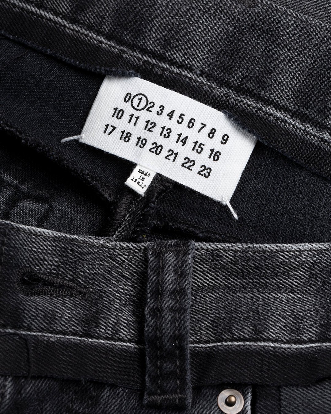 Maison Margiela – Spliced Jeans Black | Highsnobiety Shop