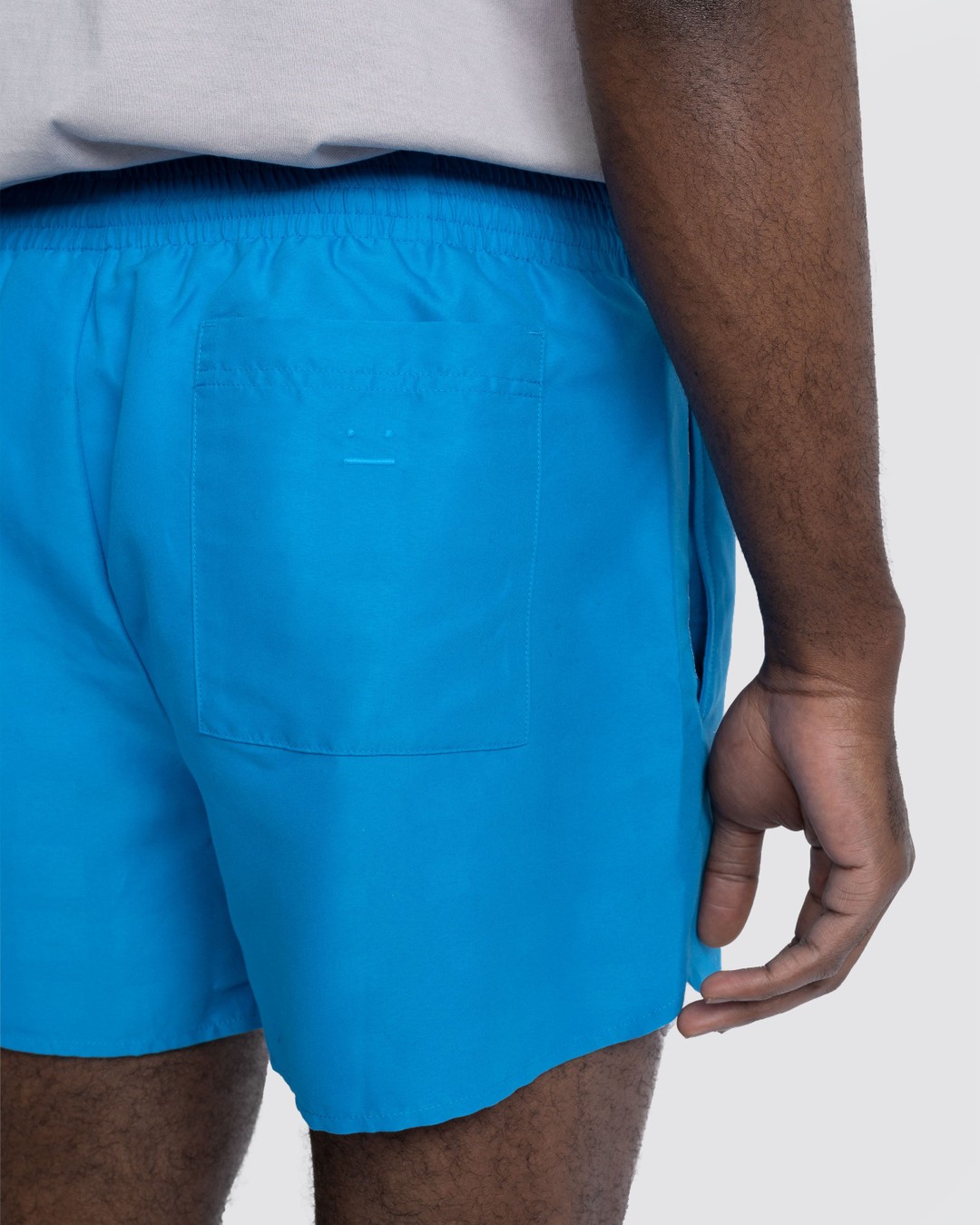 Acne Studios – Water Reactive Logo Swim Shorts Blue - Swimwear - Blue - Image 6