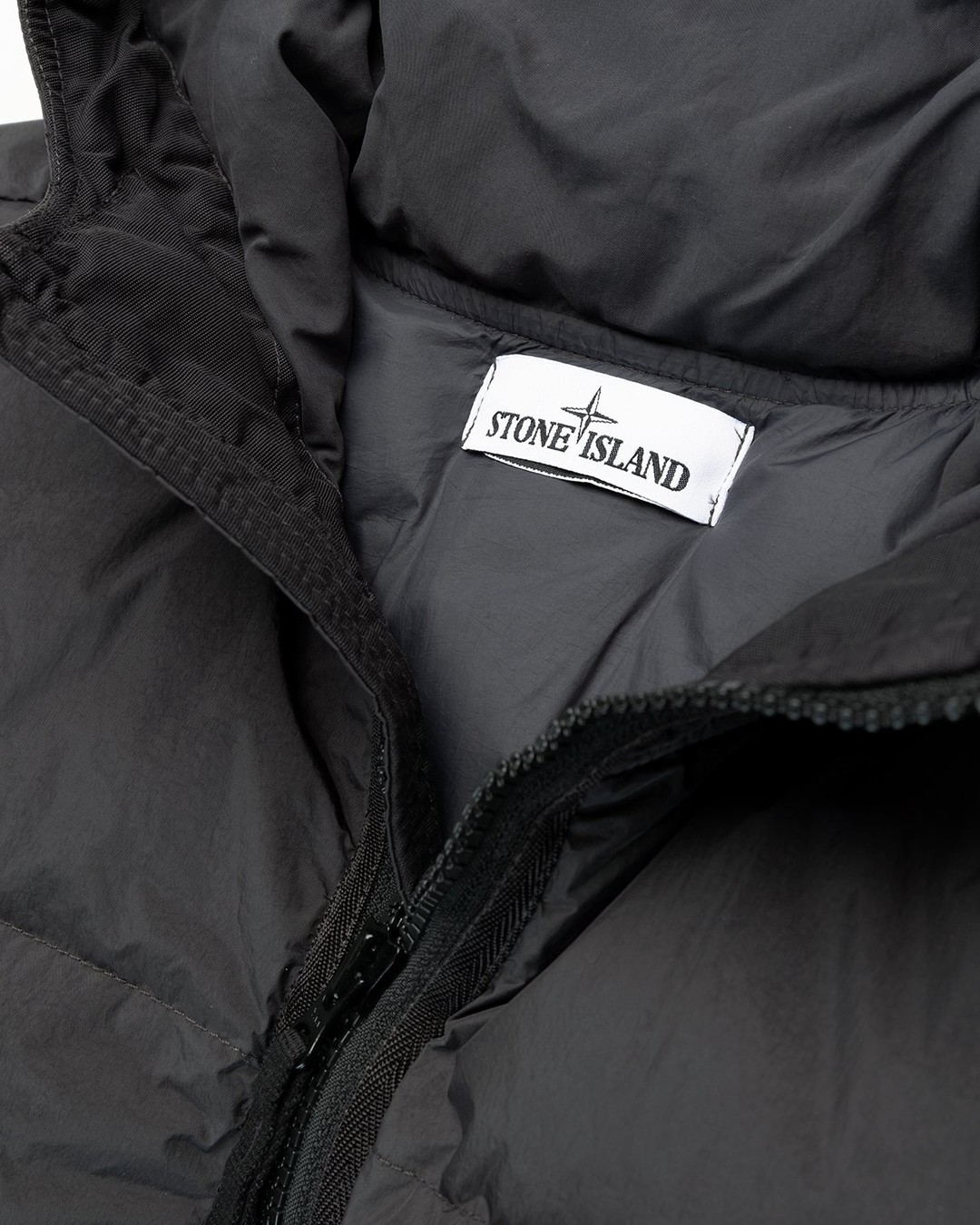 Stone Island – Real Down Jacket Charcoal - Outerwear - Black - Image 5