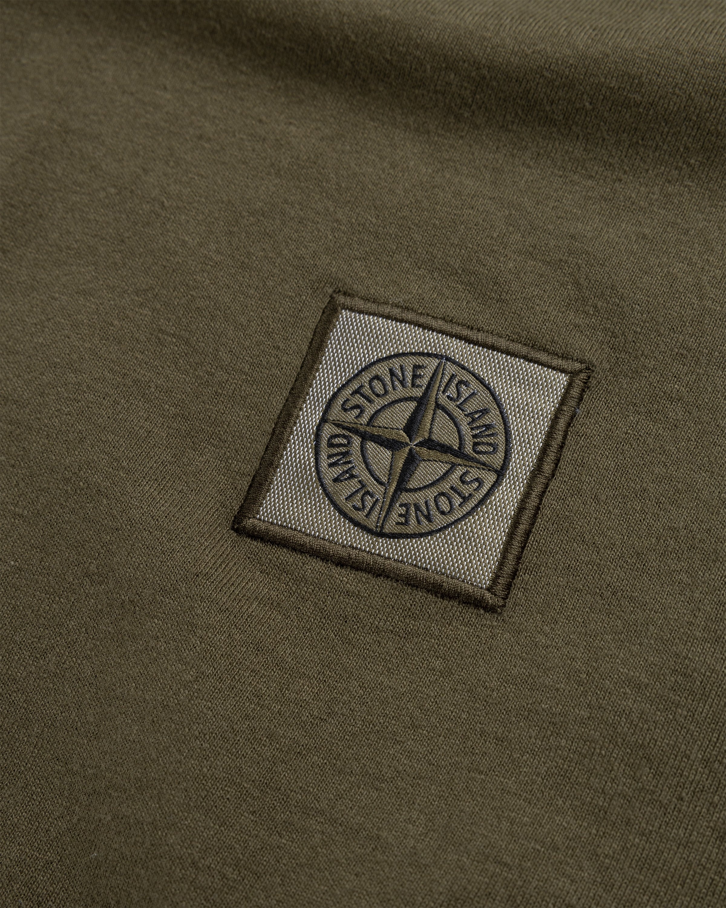 Stone Island – Fissato Longsleeve T-Shirt Olive - T-shirts - Green - Image 5
