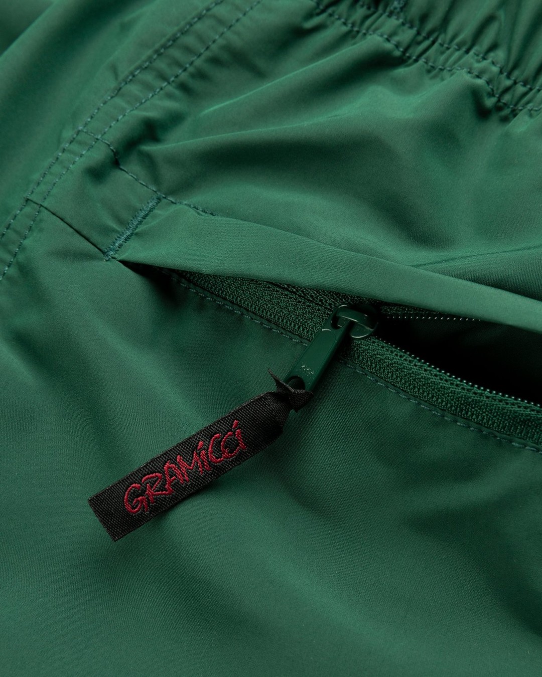 Gramicci x Highsnobiety – HS Sports Shell Packable Shorts Forest Green - Shorts - Green - Image 6