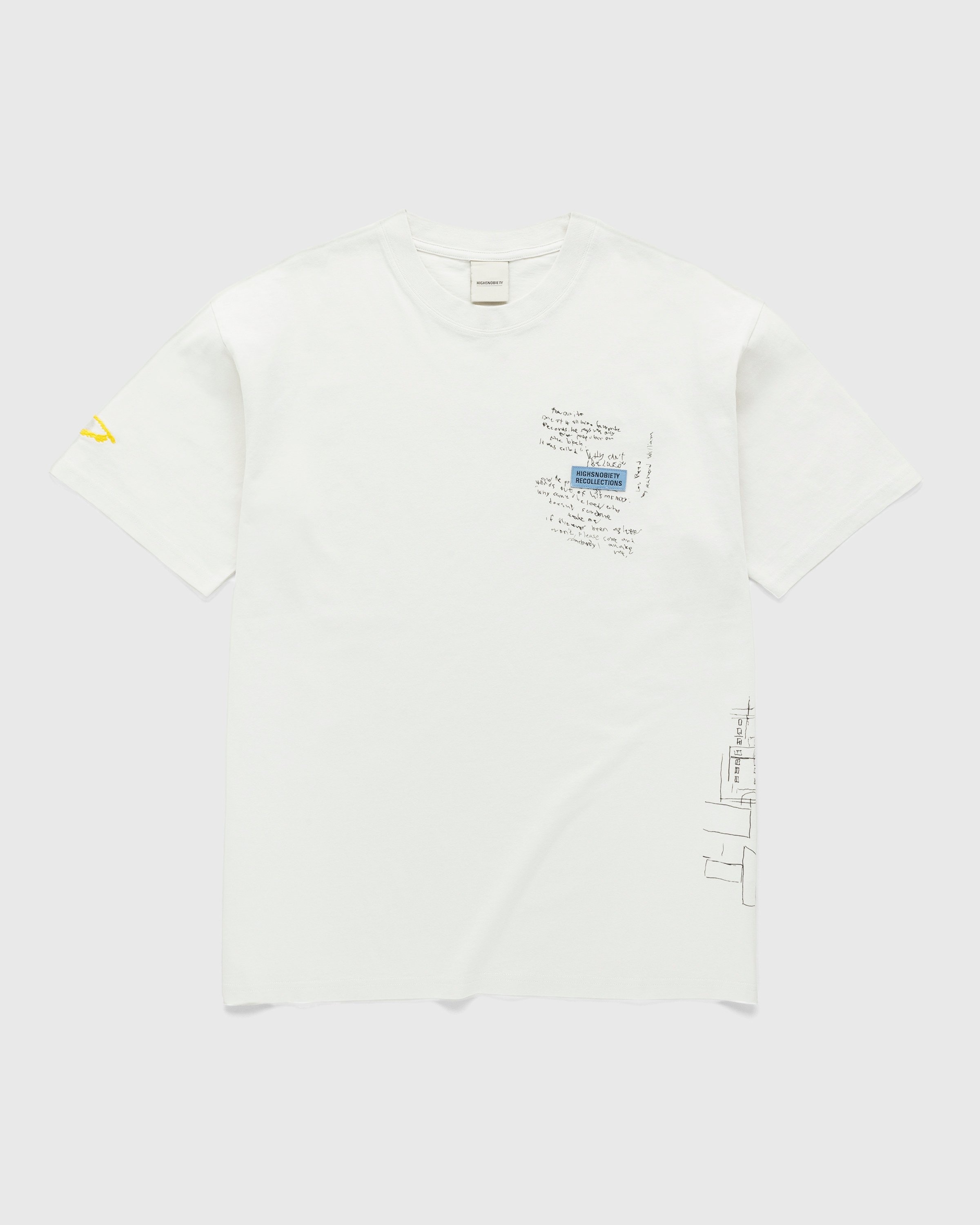 Highsnobiety – New York Line Short Sleeve Jersey Light Grey - T-shirts - Grey - Image 1