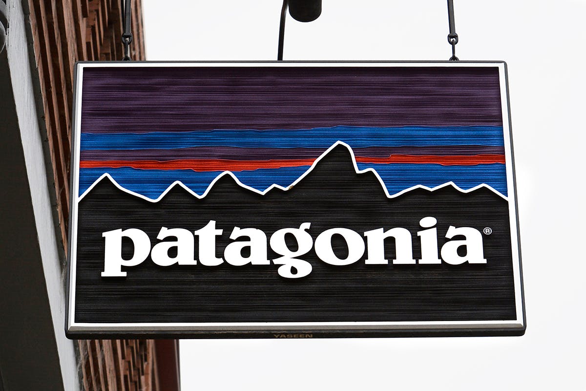 Patagonia store sign