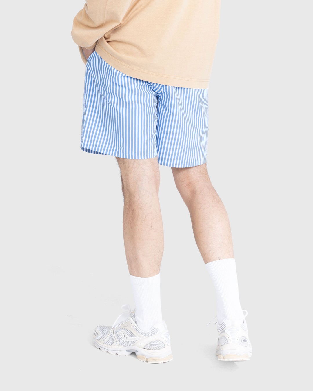 Carhartt WIP – Island Swim Trunk Piscine Matson Stripe - Swimwear - White - Image 3