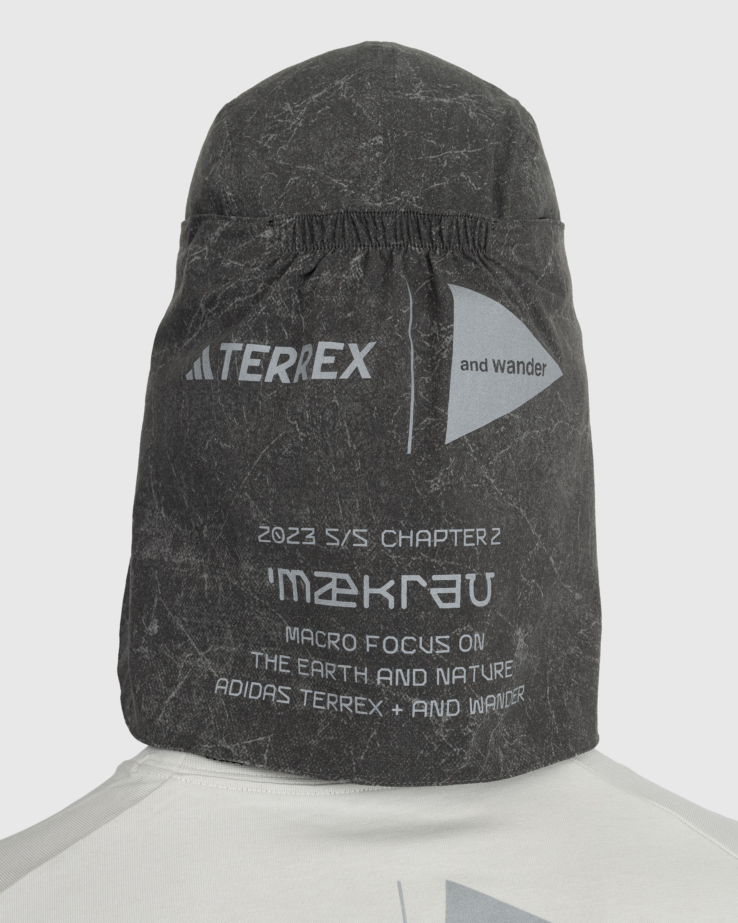 adidas Terrex x And Wander – AEROREADY Cap Shadow Olive - Hats - Grey - Image 6
